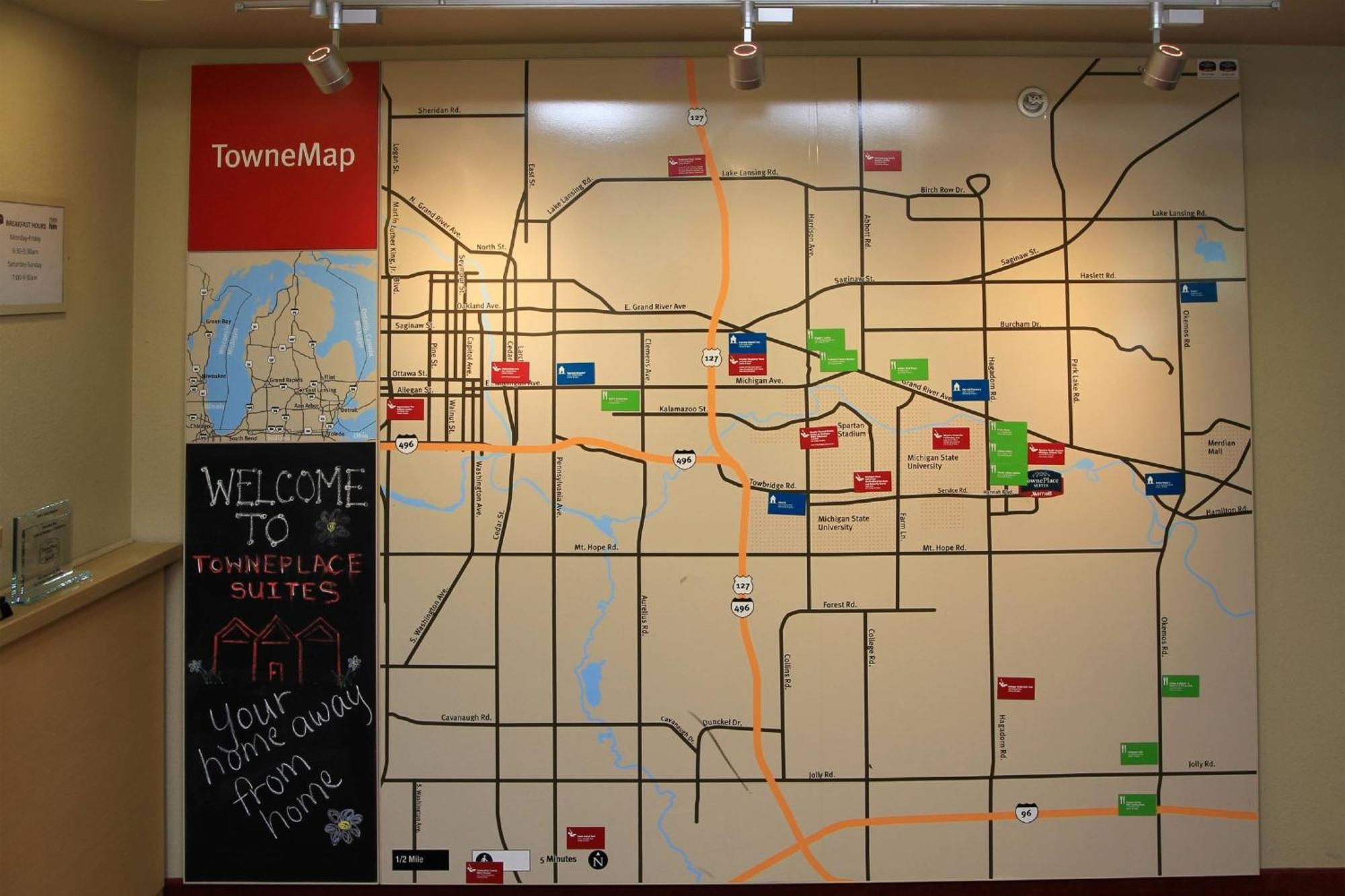 Towneplace Suites By Marriott East Lansing Luaran gambar